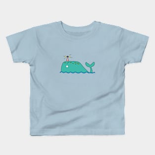 whale island Kids T-Shirt